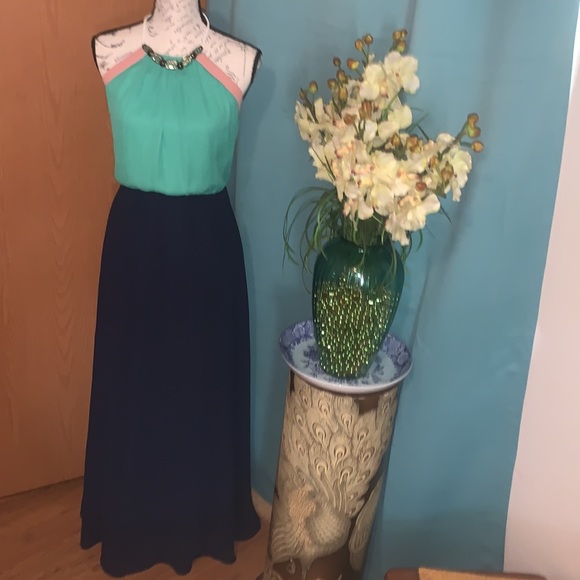 Lucy & Co. Dresses & Skirts - Lucy & Co. Sz Large maxi dress (fancy/formal dress) EUC